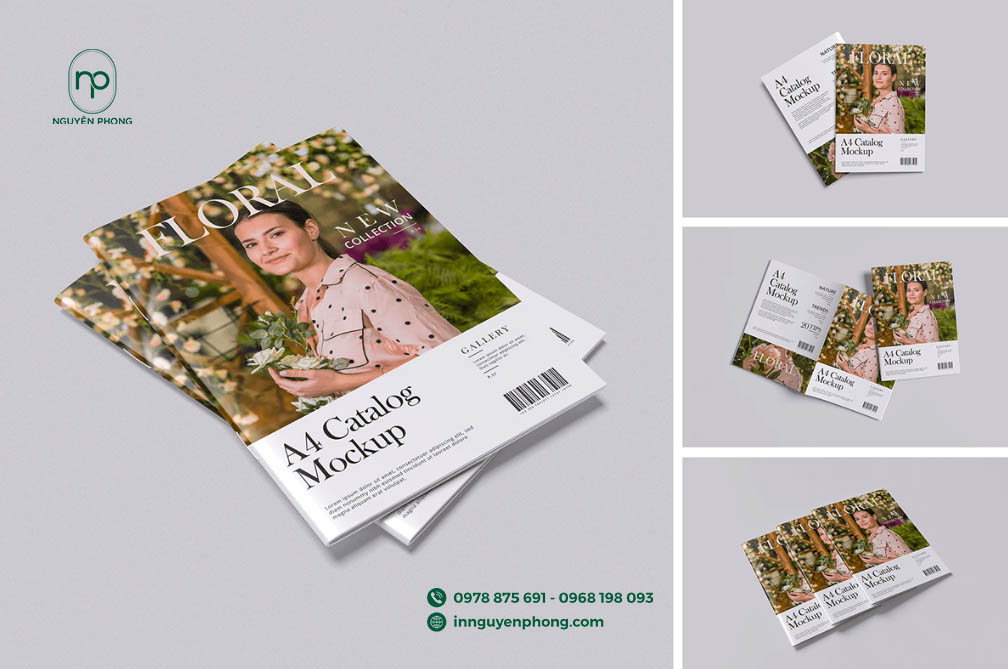 Cán màng giúp tăng độ bền màu của Catalogue